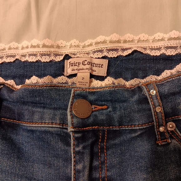 Custom Y2K Juicy Counture fur shorts - Picture 6 of 7